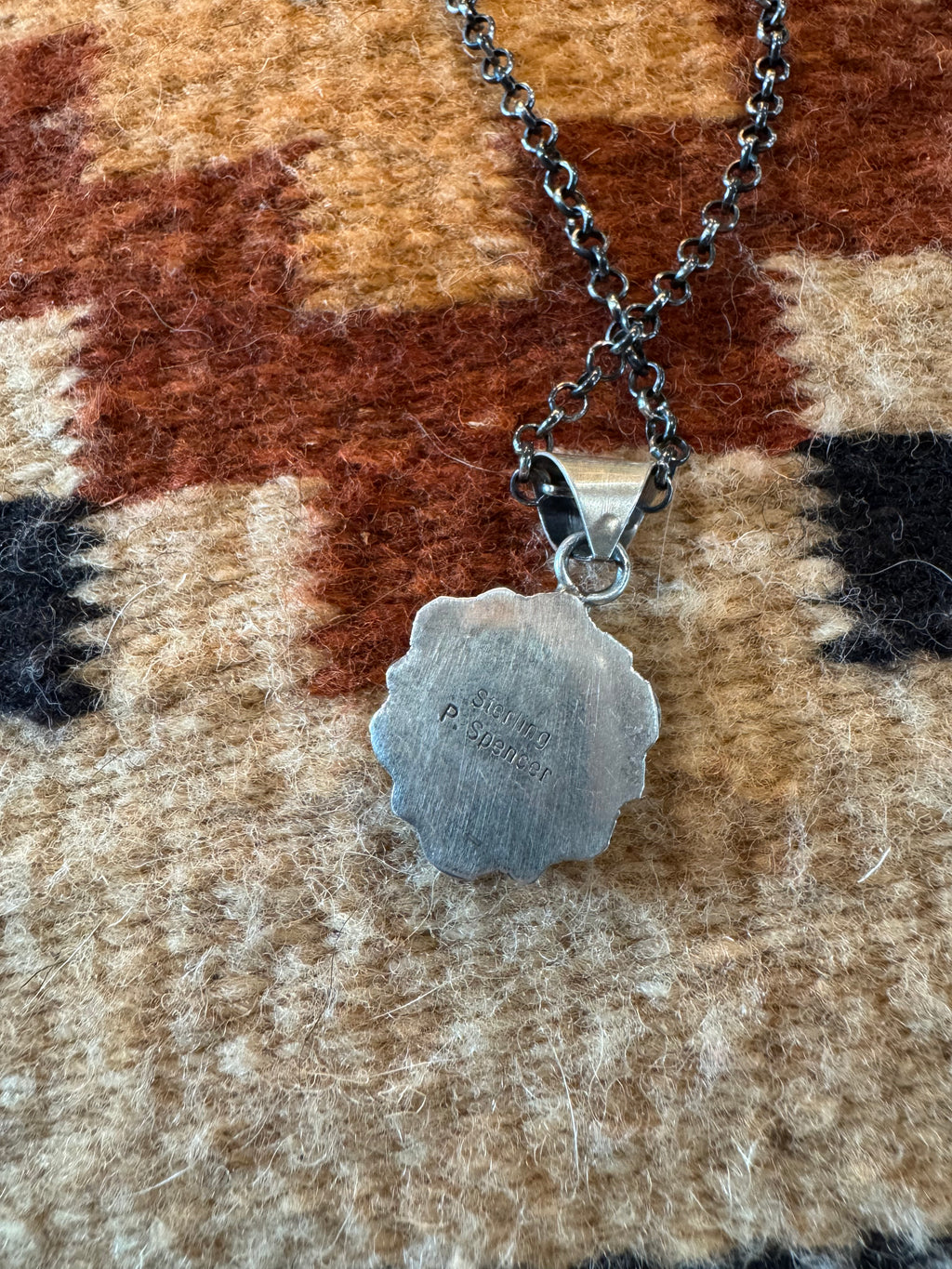 Turquoise Round Cluster Necklace